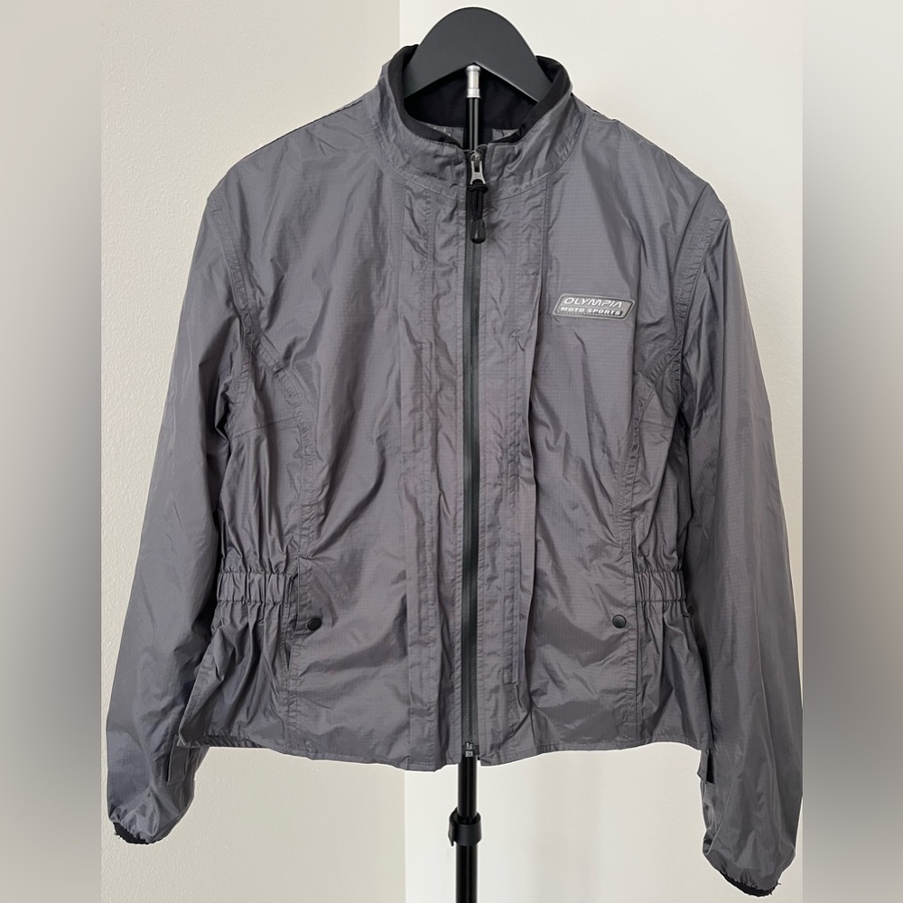 🏍️ Olympia Moto Sports Armored Jacket Liner | Lightweight Shell | Size L